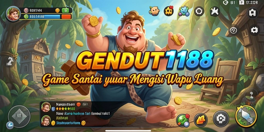 Tampilan gameplay GENDUT188 yang seru dan menyenangkan.