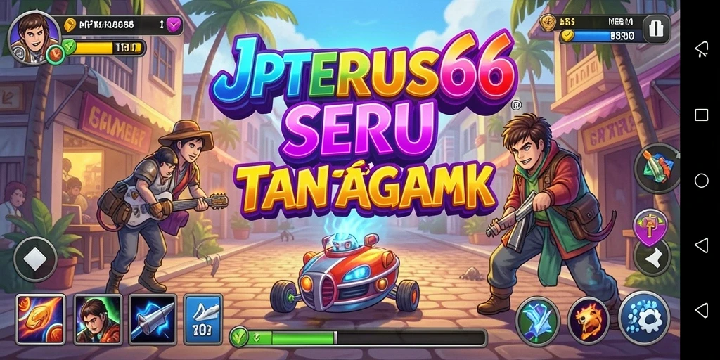 Tangkapan layar gameplay <strong>JPTERUS66</strong> yang menampilkan aksi seru dan tantangan.