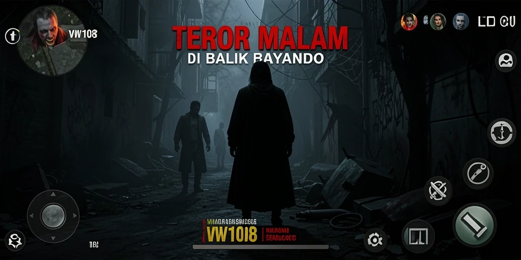 Gameplay VW108 yang mencekam dan penuh ketegangan.